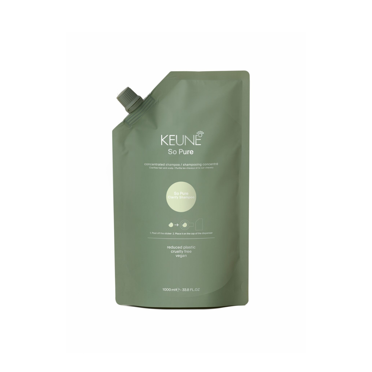 SO PURE CLARIFY SHAMPOO REFILL 1L